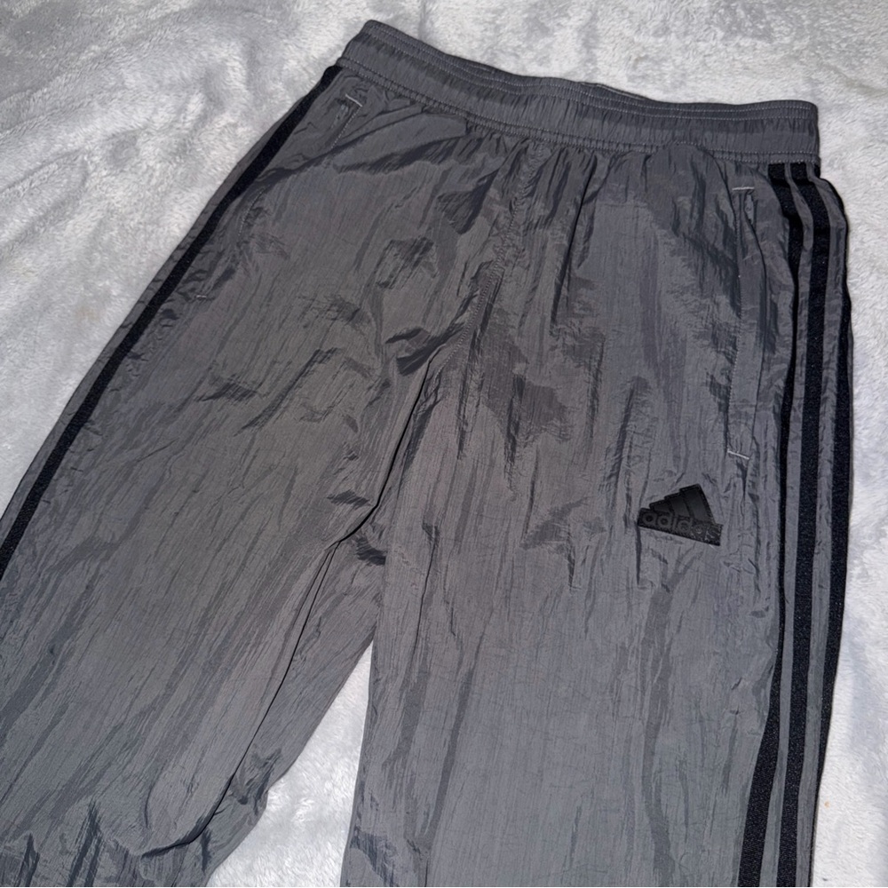 Adidas Silver Windbreaker Jacket
